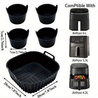 Square Waffle Baking Tray Mat