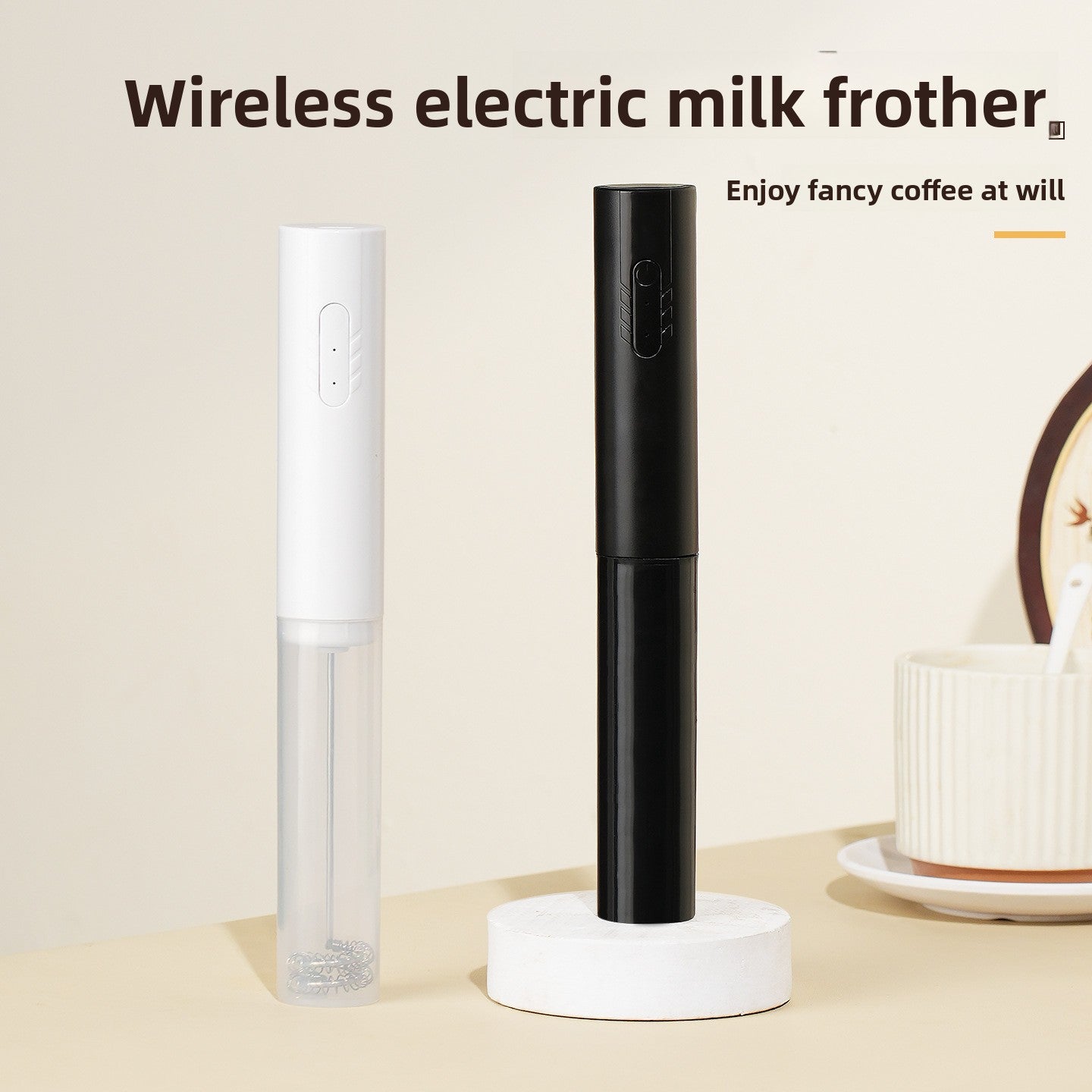 Electric Mini Household Coffee Milk Frother