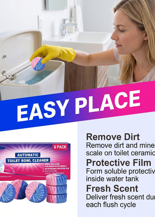 Toilet cleaning tablets