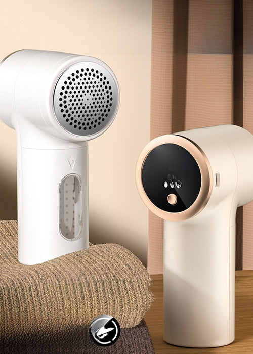 Rechargeable Fabric Hair Remover with Digital Display