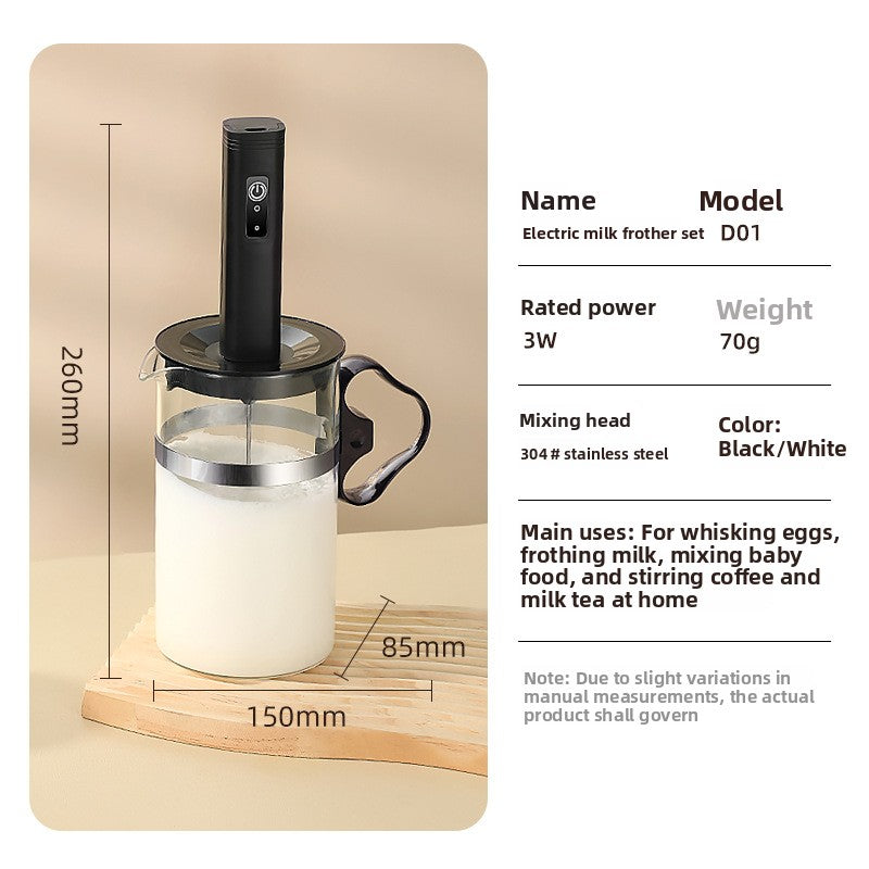 Electric Mini Household Coffee Milk Frother